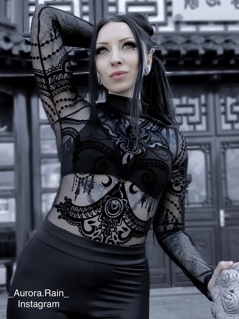 Restyle Mesh Bodysuit: Jewel Bat 8 Restyle Mesh Bodysuit: Jewel Bat - Image 6