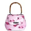 Liquorbrand Flamingos Bamboo Handle Bag: Pink -Fashion Apparel FAEC6636 D553 4D4F BCDA A209E1D51273 73715.1657547349