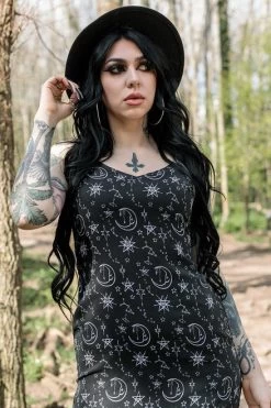 Coven United Moonprint Maxi Dress - XS To 4XL 14 Coven United Moonprint Maxi Dress - XS To 4XL -Fashion Apparel FD8FC3F5 B9FE 4190 A2A6 7796F4938477 33741.1625928231