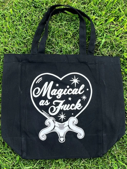 Too Fast Magical AF Canvas Tote Bag 6 Too Fast Magical AF Canvas Tote Bag - Image 4