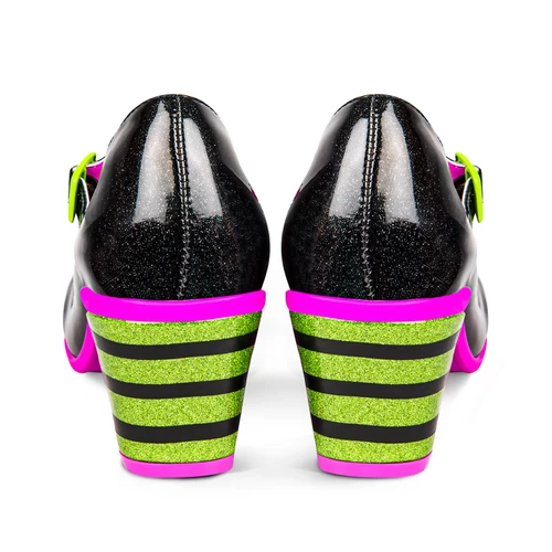 Hot Chocolate Design Double Topping Mid Heel Shoes: Hocus Pocus 6 Hot Chocolate Design Double Topping Mid Heel Shoes: Hocus Pocus - Image 4