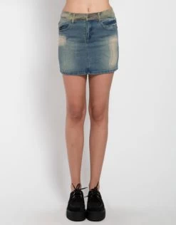 Tripp NYC Denim / Camo Split Skirt 14 Tripp NYC Denim / Camo Split Skirt -Fashion Apparel IS9982P INDCAMO 1000x 18825.1642072303