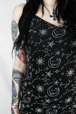 Coven United Moonprint Maxi Dress - XS To 4XL 12 Coven United Moonprint Maxi Dress - XS To 4XL -Fashion Apparel Item 6uG5Uu zoom 21547.1624623871