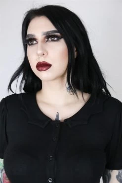 Coven United Bat Collar Blouse - XS And Small