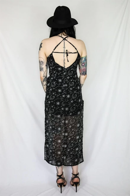 Coven United Moonprint Maxi Dress - XS To 4XL 4 Coven United Moonprint Maxi Dress - XS To 4XL - Image 2