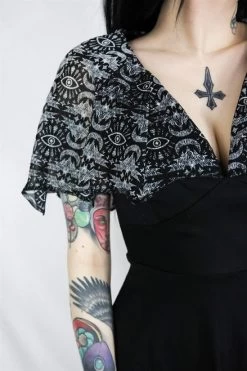 Coven United Batwing Cape Tea Dress 14 Coven United Batwing Cape Tea Dress -Fashion Apparel Item eL0Ez4 zoom 06722.1624622753