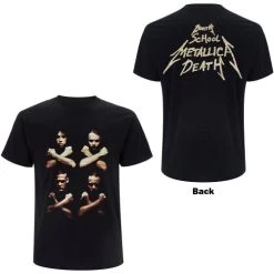 Metallica 'Birth School Metallica Death' T-Shirt -Fashion Apparel METTS46MB 32653.1637758550