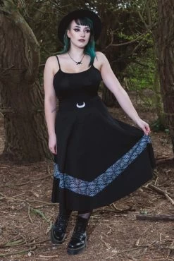 Coven United Batwing Midi Skirt - Small To 4XL -Fashion Apparel Mitchied 29240.1688291882