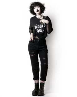 Rogue + Wolf Moon Doll Tee - XS To XL -Fashion Apparel MoonDoll Tee 01 060022 1800x1800 29479.1631854571