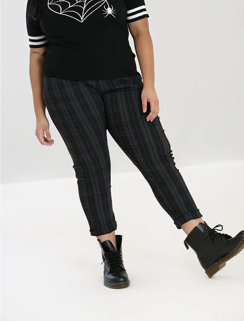 Hell Bunny Storm Stretch Pants - Small And 4XL 13 Hell Bunny Storm Stretch Pants - Small And 4XL - Image 11