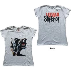 Slipknot Iowa Goat Shadow Ladies' T-Shirt - Large 7 Slipknot Iowa Goat Shadow Ladies' T-Shirt - Large -Fashion Apparel SKTS62LH 15263.1637071637