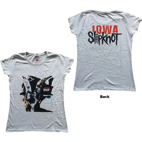 Slipknot Iowa Goat Shadow Ladies' T-Shirt - Large 5 Slipknot Iowa Goat Shadow Ladies' T-Shirt - Large - Image 3