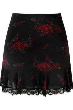 Killstar Sophia Skater Skirt - 4XL -Fashion Apparel Sophia plus skirt no model 61303.1596456830