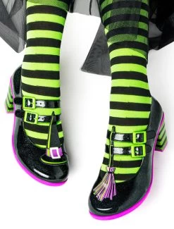 Hot Chocolate Design Double Topping Mid Heel Shoes: Hocus Pocus 17 Hot Chocolate Design Double Topping Mid Heel Shoes: Hocus Pocus -Fashion Apparel Stylized Big C Edit 81552.1629100161