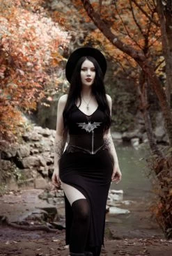 Coven United Bat Maxi Dress - Large To 4XL -Fashion Apparel Viewrecentphotos 67866.1635344836