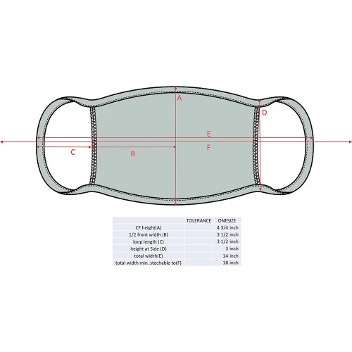 Pantera "Walk" Steel Foot Print Face Mask 4 Pantera "Walk" Steel Foot Print Face Mask - Image 2