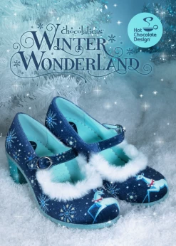 Hot Chocolate Design Double Topping Mid Heel Shoes: Winter Wonderland - EU 36 -Fashion Apparel WinterWonderland Afiche 960x960 69455.1639626482
