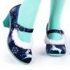 Hot Chocolate Design Double Topping Mid Heel Shoes: Winter Wonderland - EU 36 -Fashion Apparel Winter Wonderland womens Mary Jane Flat Legs1 76719.1639626508