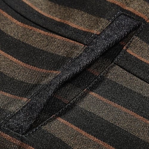 Punk Rave Striped Steampunk Waistcoat 9 Punk Rave Striped Steampunk Waistcoat - Image 7