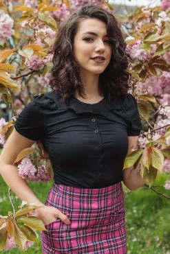 Coven United Bat Collar Blouse - XS And Small -Fashion Apparel covensophie7 1024x10242x 80659.1622630261