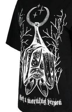 Restyle Oversized T-Shirt: Not A Morning Person 13 Restyle Oversized T-Shirt: Not A Morning Person -Fashion Apparel eng pl Black Oversized womens top with bat Not a morning person 1845 3 45282.1562999877