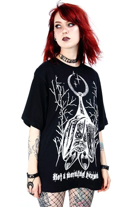 Restyle Oversized T-Shirt: Not A Morning Person 7 Restyle Oversized T-Shirt: Not A Morning Person - Image 5