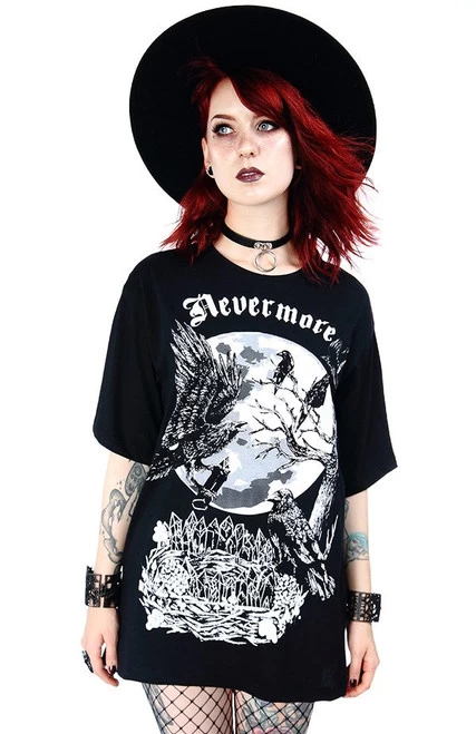 Restyle Oversized T-Shirt: Nevermore 8 Restyle Oversized T-Shirt: Nevermore - Image 6