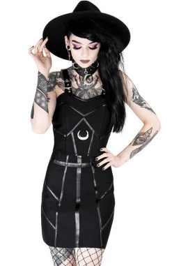 Restyle Bandage Moon Top -Fashion Apparel eng pl Black gothic BANDAGE MOON TOP 2039 13 95139.1578386996