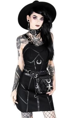 Restyle Bandage Moon Top -Fashion Apparel eng pl Black gothic BANDAGE MOON TOP 2039 7 04511.1578386996
