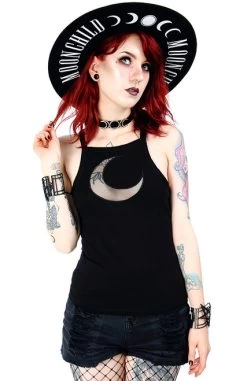 Restyle Mesh Top: Moon - Small To 4XL -Fashion Apparel eng pl Black womens Top Mesh Moon 1835 2 03632.1563158371