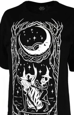 Restyle Oversized T-Shirt: Witches Chant 7 Restyle Oversized T-Shirt: Witches Chant -Fashion Apparel eng pl Black womens t shirt oversized WITCHES CHANT 1960 2 99847.1564998800