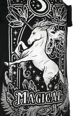 Restyle Magical Unicorn Cold Shoulder T-Shirt: Grey 7 Restyle Magical Unicorn Cold Shoulder T-Shirt: Grey -Fashion Apparel eng pl Cold shoulder T shirt MAGICAL UNICORN GRAY 2067 3 57407.1592835814