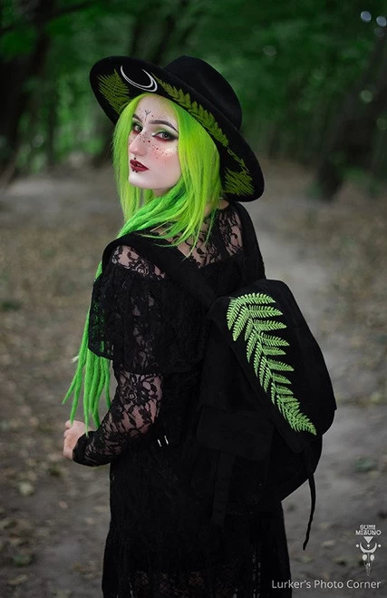 Restyle Forest Witch Fern Hat 10 Restyle Forest Witch Fern Hat - Image 8