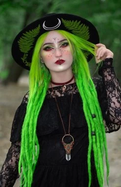 Restyle Forest Witch Fern Hat 26 Restyle Forest Witch Fern Hat -Fashion Apparel eng pl Fern Hat with wide brim wool 1967 6 72860.1569229108