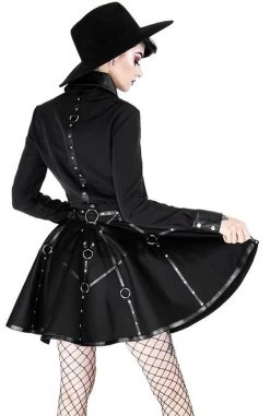 Restyle Moon Mistress Skirt 37 Restyle Moon Mistress Skirt -Fashion Apparel eng pl Gothic black harness circle MOON MISTRESS SKIRT 2052 10 46134.1579156030