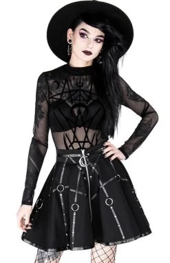 Restyle Moon Mistress Skirt 27 Restyle Moon Mistress Skirt -Fashion Apparel eng pl Gothic black harness circle MOON MISTRESS SKIRT 2052 14 40216.1579156070