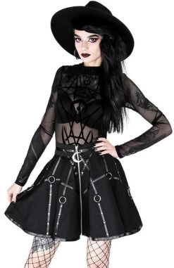 Restyle Moon Mistress Skirt 30 Restyle Moon Mistress Skirt -Fashion Apparel eng pl Gothic black harness circle MOON MISTRESS SKIRT 2052 16 54687.1579156094