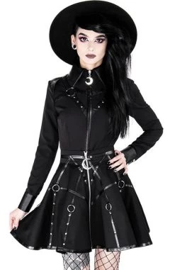 Restyle Moon Mistress Skirt 40 Restyle Moon Mistress Skirt -Fashion Apparel eng pl Gothic black harness circle MOON MISTRESS SKIRT 2052 6 34838.1579156030