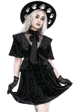 Restyle Devoured Dress -Fashion Apparel eng pl Gothic schoolgirl DEVOURED DRESS with a bow 2213 10 88970.1648592242