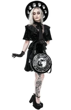 Restyle Devoured Dress -Fashion Apparel eng pl Gothic schoolgirl DEVOURED DRESS with a bow 2213 4 68981.1648592230