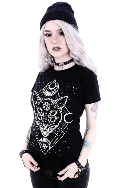 Restyle Galaxy Cat T-Shirt 4 Restyle Galaxy Cat T-Shirt - Image 2