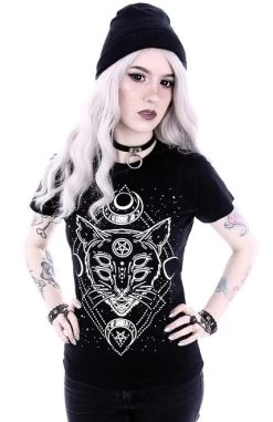 Restyle Galaxy Cat T-Shirt 9 Restyle Galaxy Cat T-Shirt -Fashion Apparel eng pl Gothic t shirt with a Moon Cat GALAXY CAT 1761 3 97152.1636360097