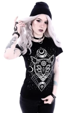 Restyle Galaxy Cat T-Shirt 8 Restyle Galaxy Cat T-Shirt -Fashion Apparel eng pl Gothic t shirt with a Moon Cat GALAXY CAT 1761 4 68686.1636360077