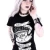 Restyle "Satan, Not Now" T-Shirt -Fashion Apparel eng pl Gothic t shirt with a gothic coffee SATAN NOT NOW 1759 1 58821.1640112344