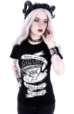 Restyle "Satan, Not Now" T-Shirt