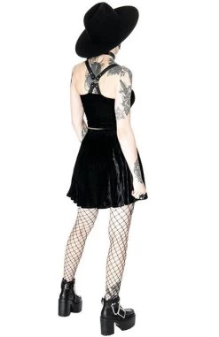 Restyle Moon Child Skirt - Small 18 Restyle Moon Child Skirt - Small -Fashion Apparel eng pl MOON CHILD black velvet mini gothic skirt 1885 11 44894.1563074261