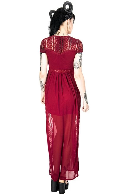 Restyle Grace Dress: Red 7 Restyle Grace Dress: Red - Image 5
