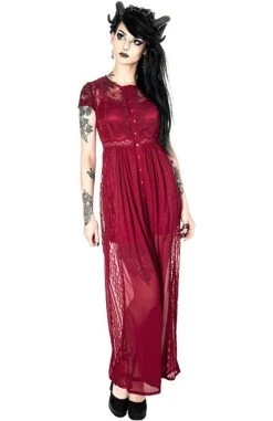 Restyle Grace Dress: Red 24 Restyle Grace Dress: Red -Fashion Apparel eng pl RED GRACE DRESS Long Lace gown Romantic Dress 1887 11 58922.1563177382