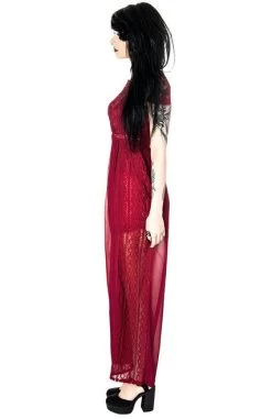 Restyle Grace Dress: Red 18 Restyle Grace Dress: Red -Fashion Apparel eng pl RED GRACE DRESS Long Lace gown Romantic Dress 1887 14 72655.1563177365