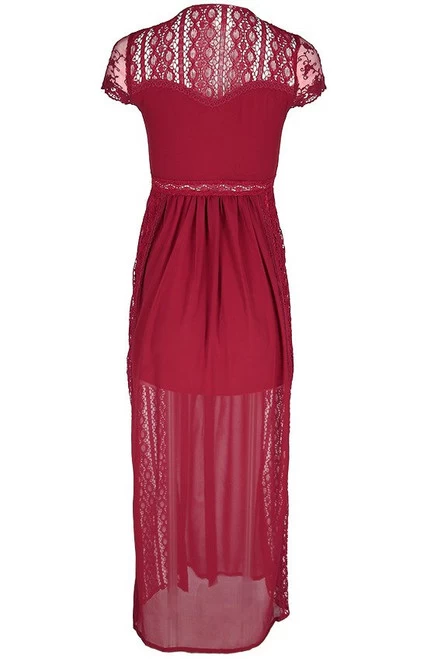 Restyle Grace Dress: Red 9 Restyle Grace Dress: Red - Image 7